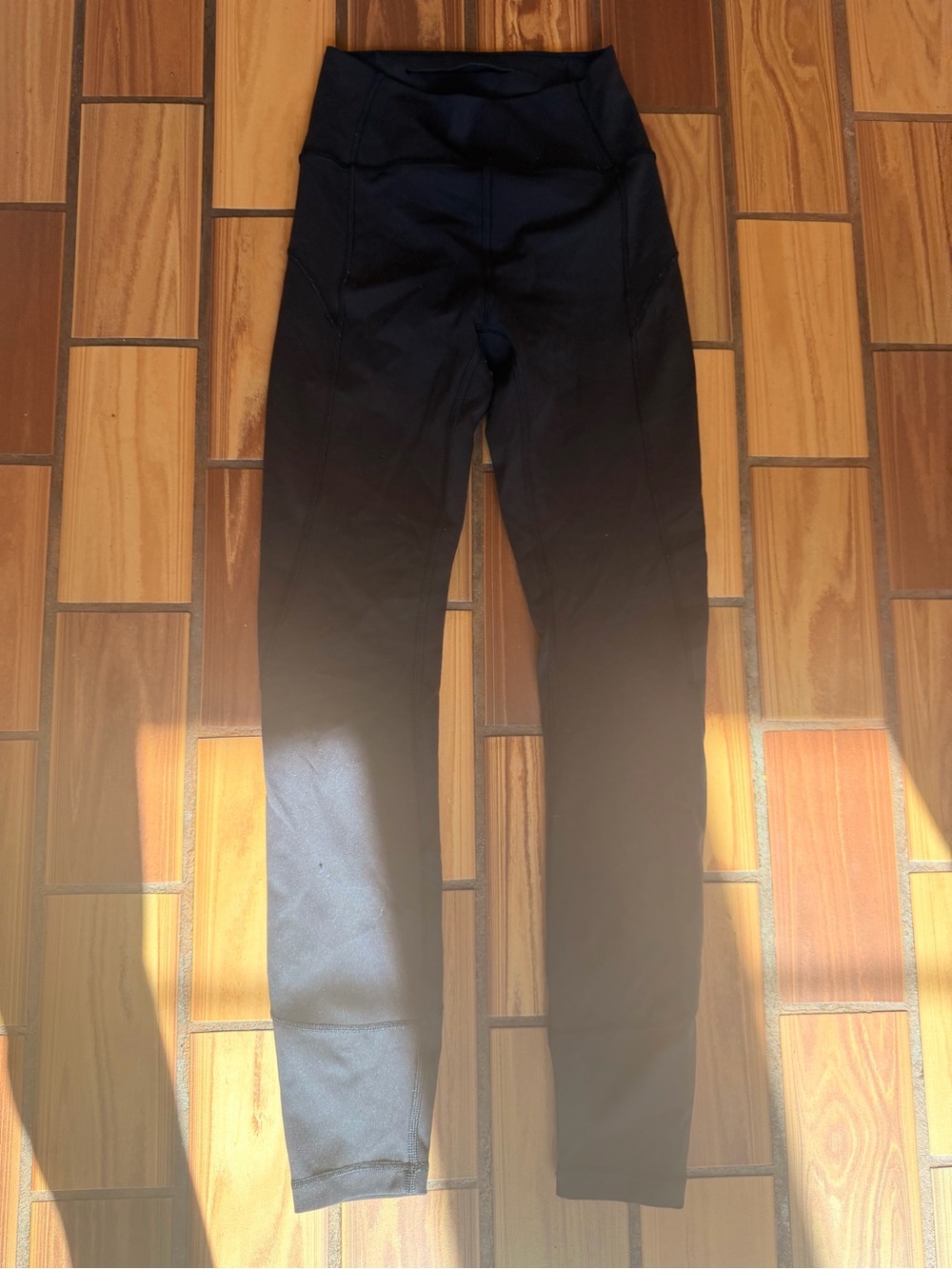 Lululemon Black High Rise Leggings Size 2 Full Length Athletic Yoga Pants